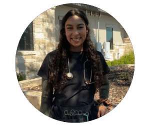 Christy, veterinary technician at a veterinarian clinic in Boerne TX