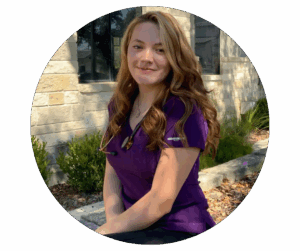 Denise, veterinary technician at a veterinarian clinic in Boerne TX