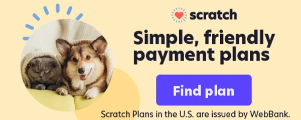 Scratch Pay financing available at vet clinic Boerne